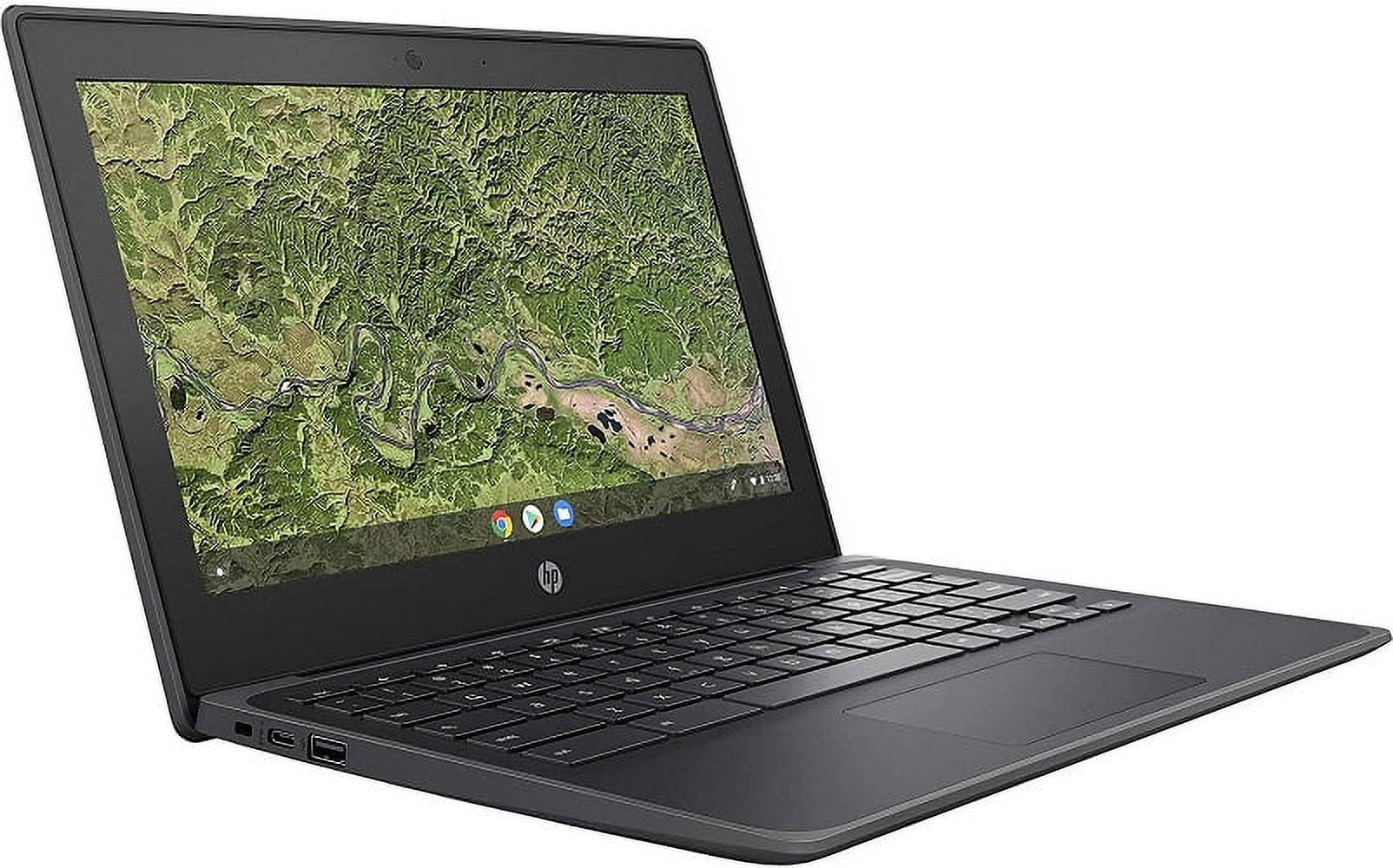Refurbished HP 16W64UT 11A G8 11.6" HD A4-9120C 1.6GHz AMD Radeon Graphics 4GB RAM 32GB SSD Chrome OS Chalkboard Grey (Refurbished)