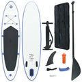 ametoys Paddle Board Set Surfboard Inflatable Blue and White