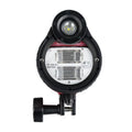 Sea frogs ST-100-Pro Flash Strobe Diving Waterproof Max. 100m328ft 5600K with Optic Cable Housing Diving Case for Underwater Photography