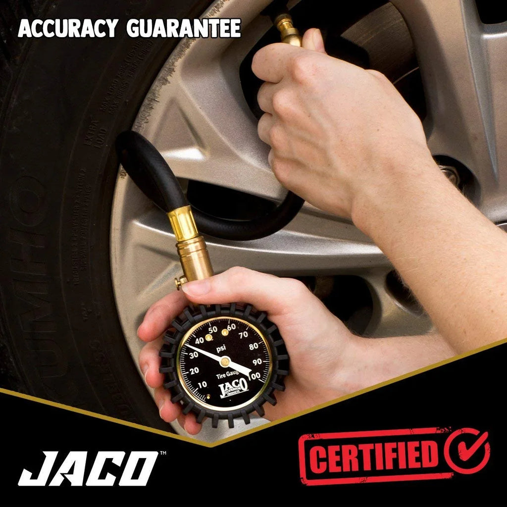 JACO Superior Products JACO ElitePro Tire Pressure Gauge - 100 PSI