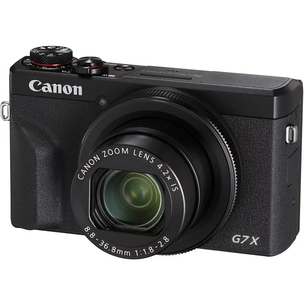 Canon PowerShot G7 X Mark III Digital Camera (3637C001) + 64GB Card + More