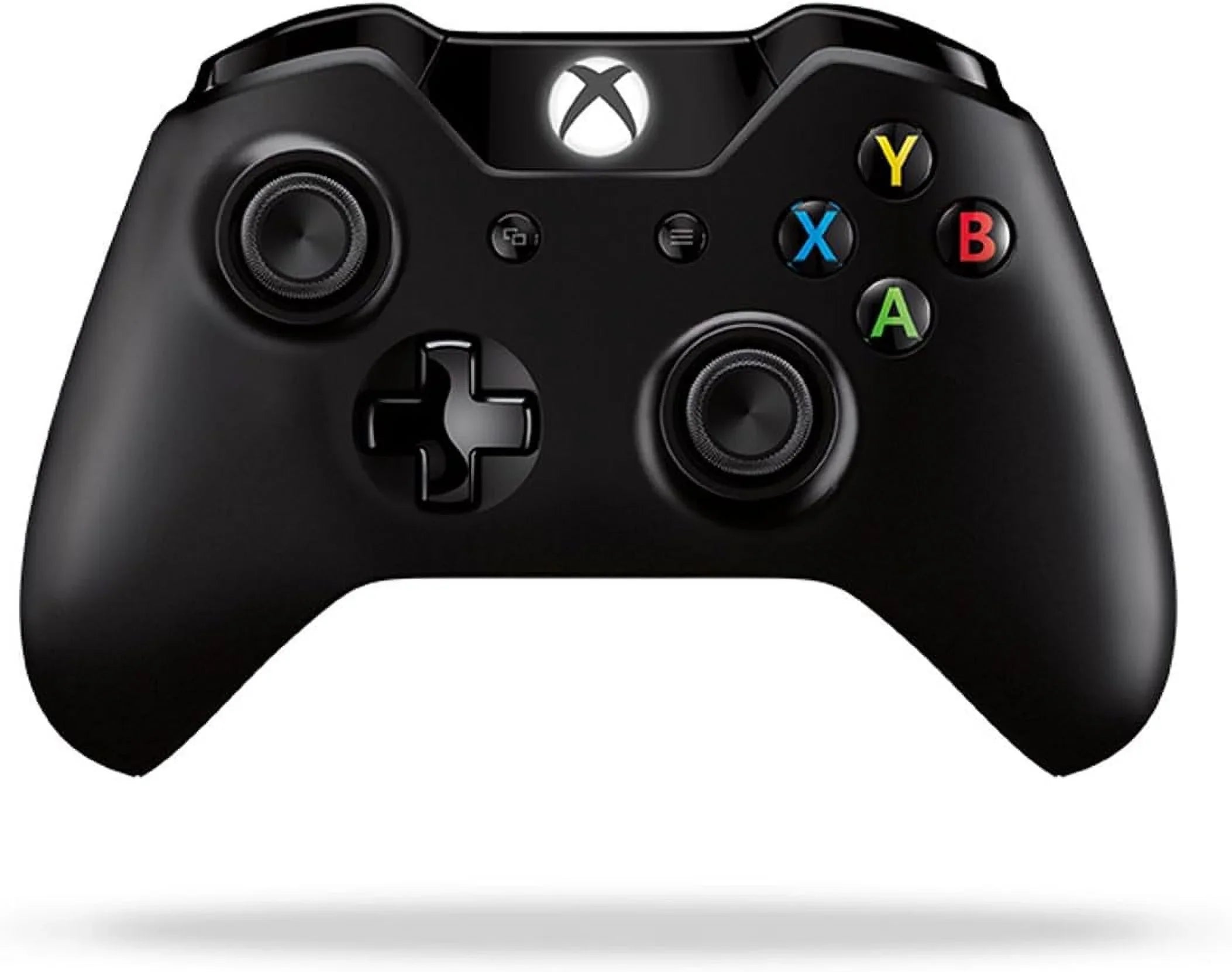 Microsoft Xbox One Original 500GB Gaming Console Black with 2 Controller HDMI Cable Cleaning Kit Bundle Like New