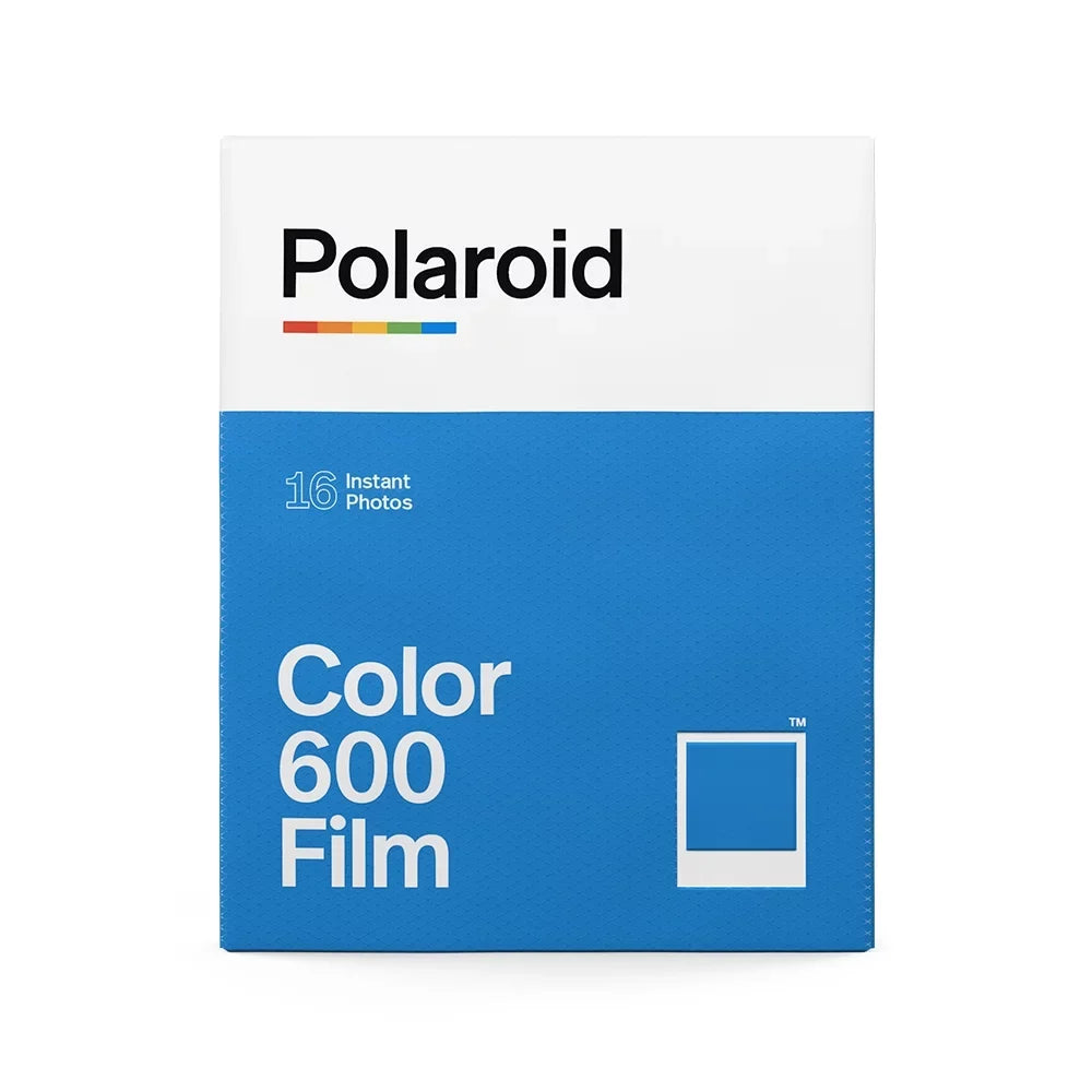 Polaroid Color Film for 600 Double pack + Phobea Leather 5" Photo Album for Wide Prints Holds 32 Prints- Grey + Cloth