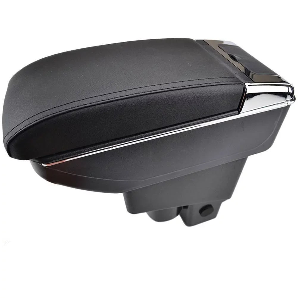 XUKEY For Honda Fit / Jazz 2002-2008 Duel Central Console Armrest Storage Compartment
