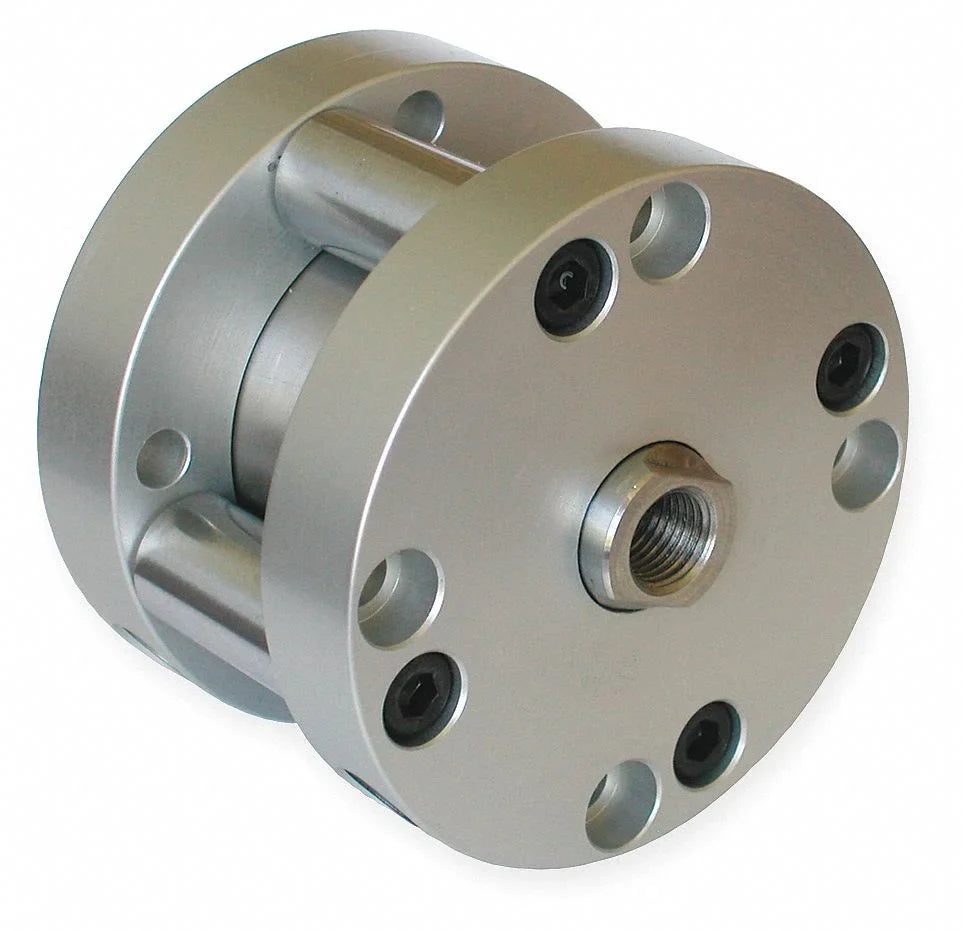 Speedaire Air Cylinder,2.455 In. L,Stainless Steel  5YCU5