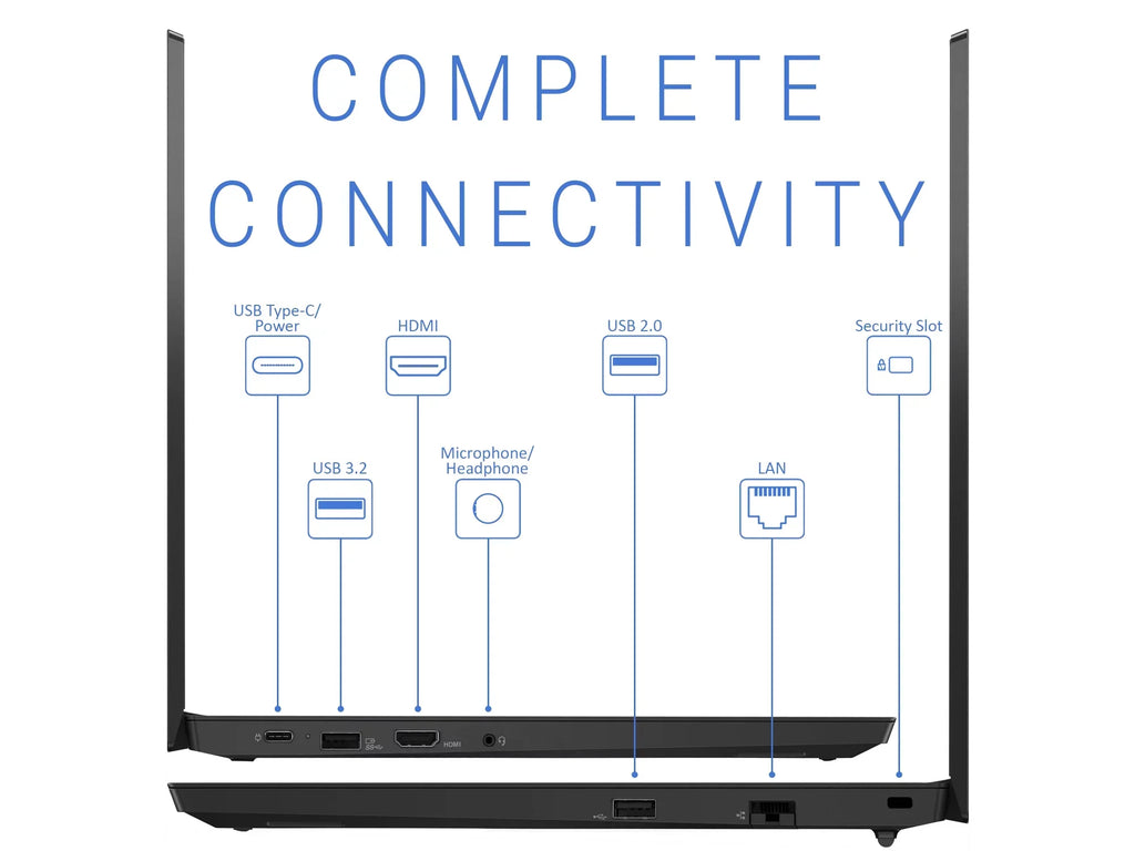 Lenovo thinkPad E15 Gen 2 Portable PC, 15.6" IPS FHD Monitor, Microprocessor Core i7-1165G7 Upto 4.7GHz, 16GB RAM, 1TB NVMe SSD, HDMI, Thunderbolt, Wi-Fi, Bluetooth, Windows 10 Pro