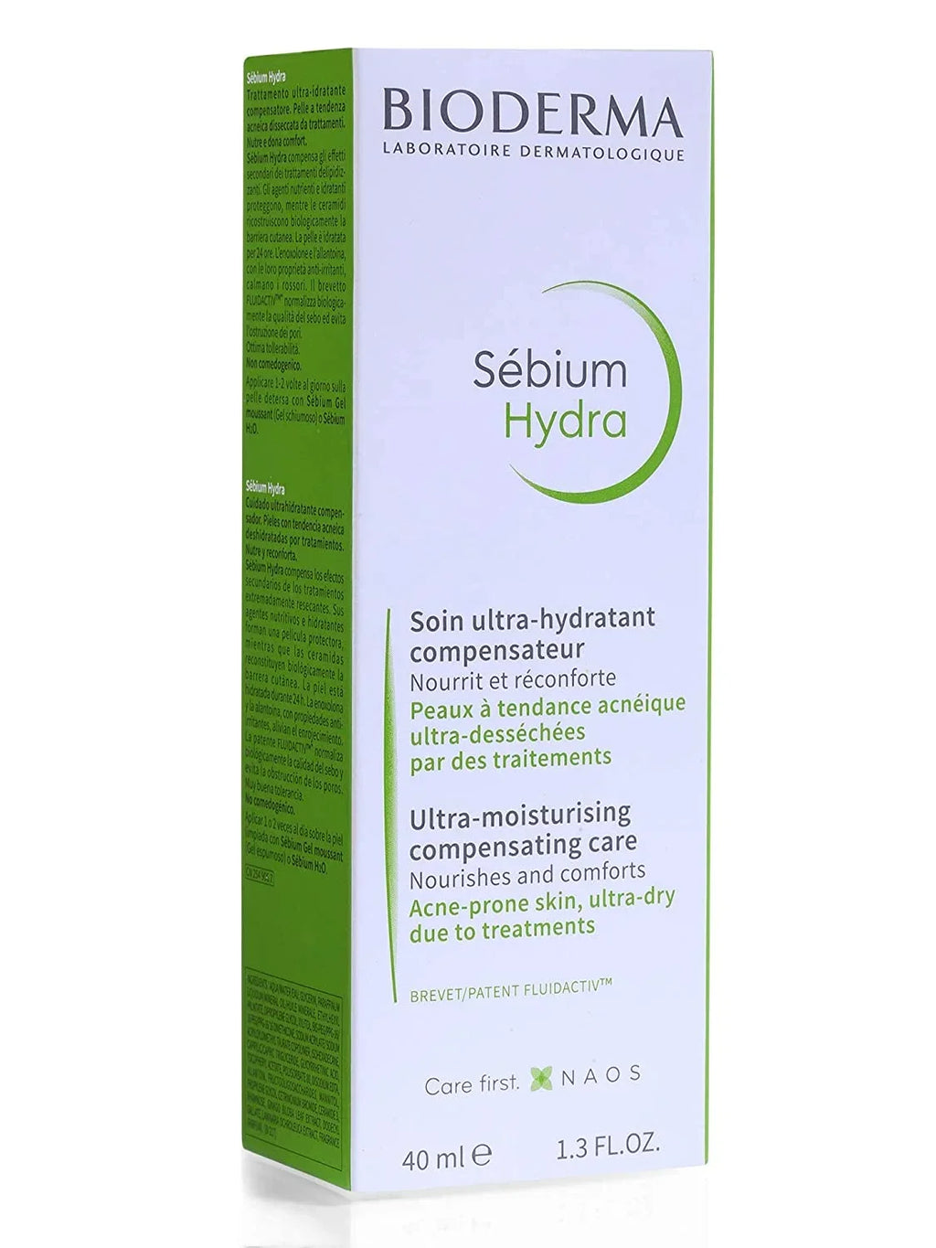 Bioderma Sebium Hydra Ultra-Moisturizer- For Dry and Acne Prone Skin, 40ml
