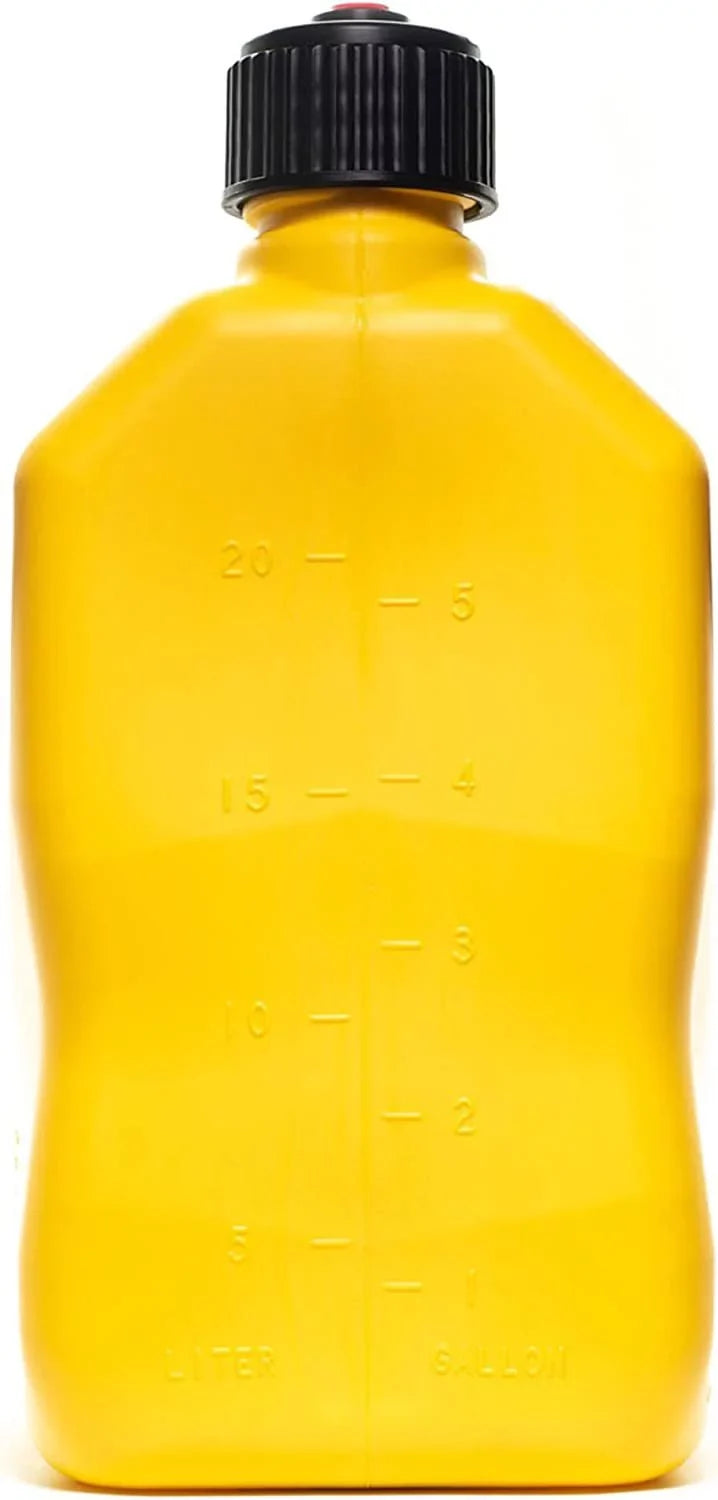 VP Racing Fuels Motorsports Jug 5.5 Gal Yellow Square w/Hose