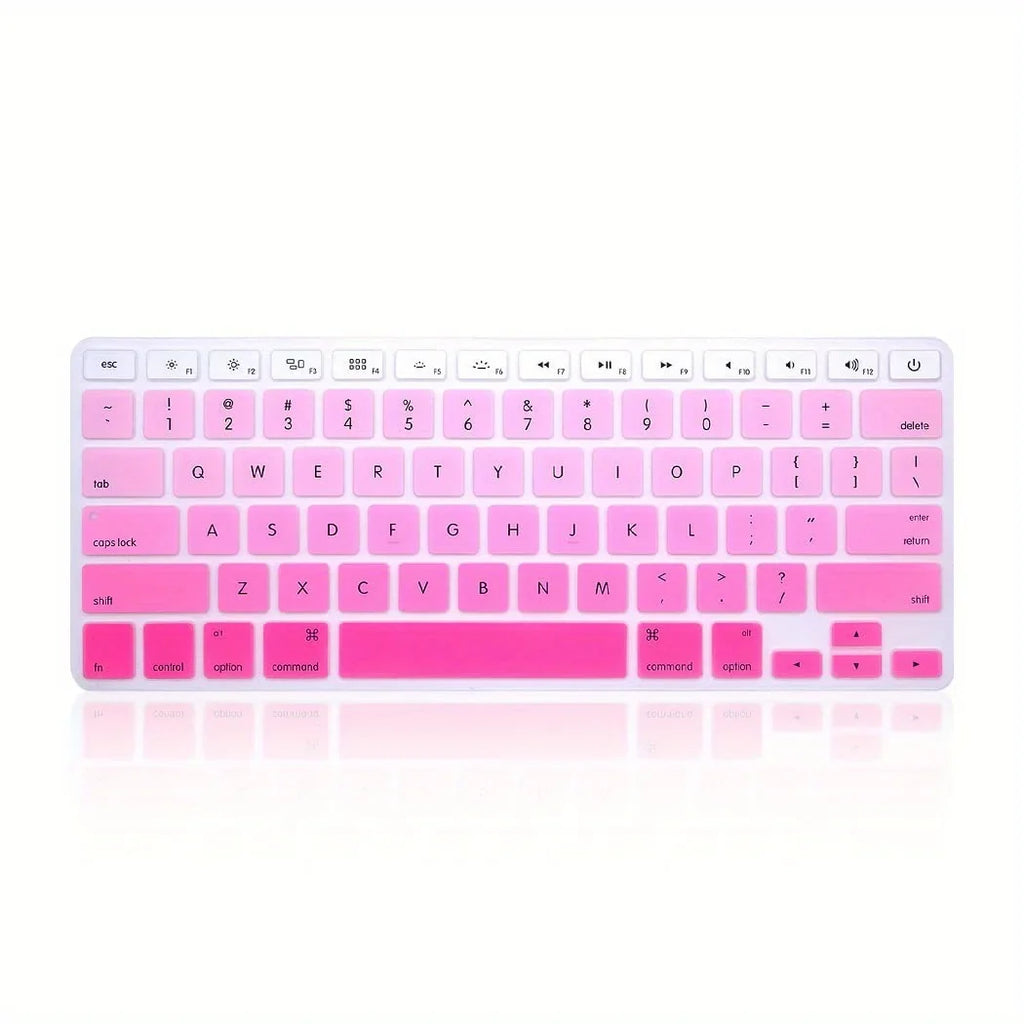 Silicone Keyboard Cover Skin For MacBook Air 13 Inch A1466 A1369(Release 2010-2017)& MacBook Pro 13" 15" 17" (2019 Or Older Version,with/Without Retina Panel)