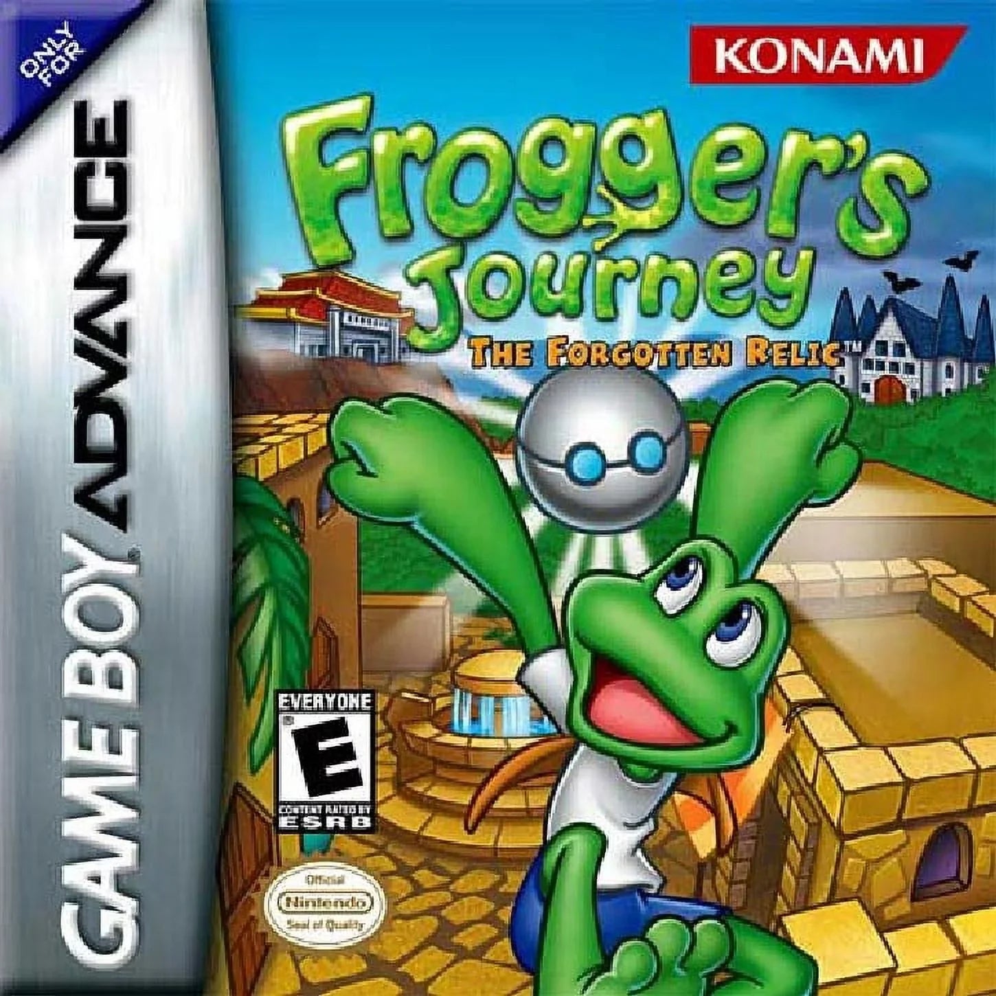 Repaired Frogger's Journey: Forgotten Relic (Nintendo GameBoy Advance, 2003) Frog Game (Refurbished)