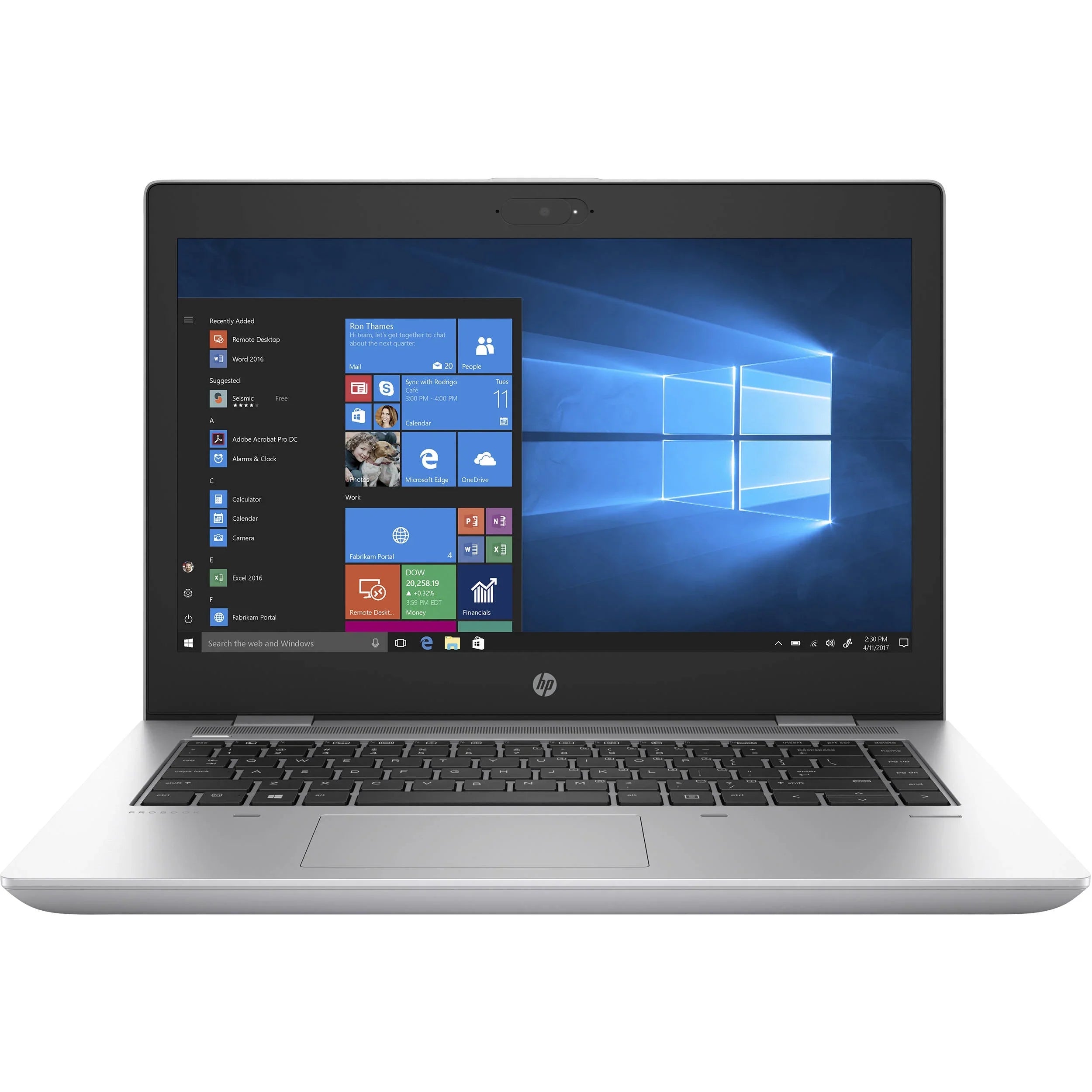 Renewed HP Probook 640 G4 14" Computer Processor Core 5 1.70 GHz 16 GB 256 GB SSD W11P (Refurbished)
