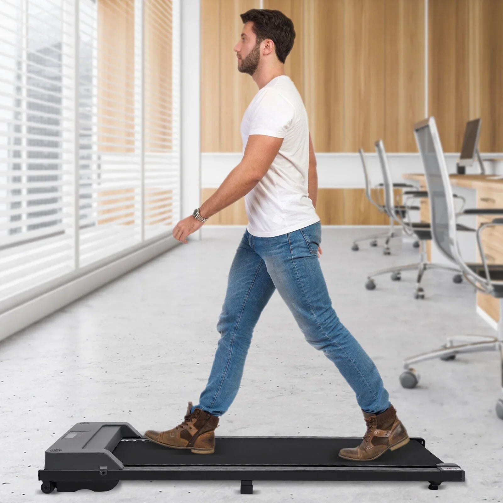 Modern Under Desk Treadmill Running Jogging Portable Treadmill Desk for Home/Office