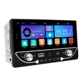 2DIN 6.86" Universal Car mp5 Player Bluetooth FM Radio Receiver Support TF/USB Rear View Camera wireless carplay/auto