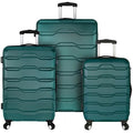 Elite Luggage Omni 3-Piece Hardside Spinner Luggage Set, Teal