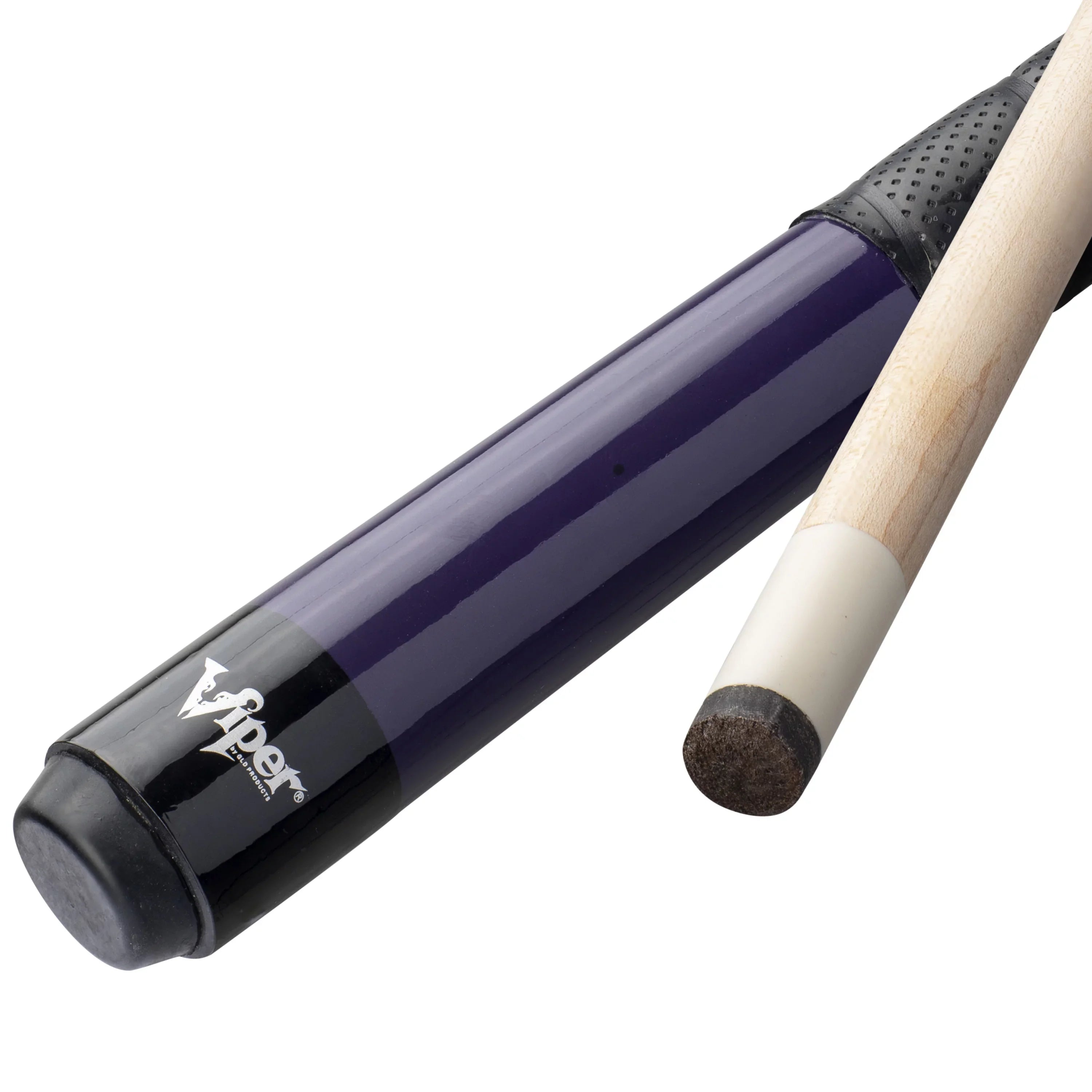Viper Sure Grip Pro 58" Billiard/Pool Cue, 2 Piece, Purple, 19 Ounce