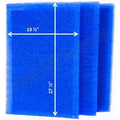 RAYAIR SUPPLY 15x30 Replacement Filter Pads Compatible with MicroPower Guard Air Cleaner (3 Pack) BLUE