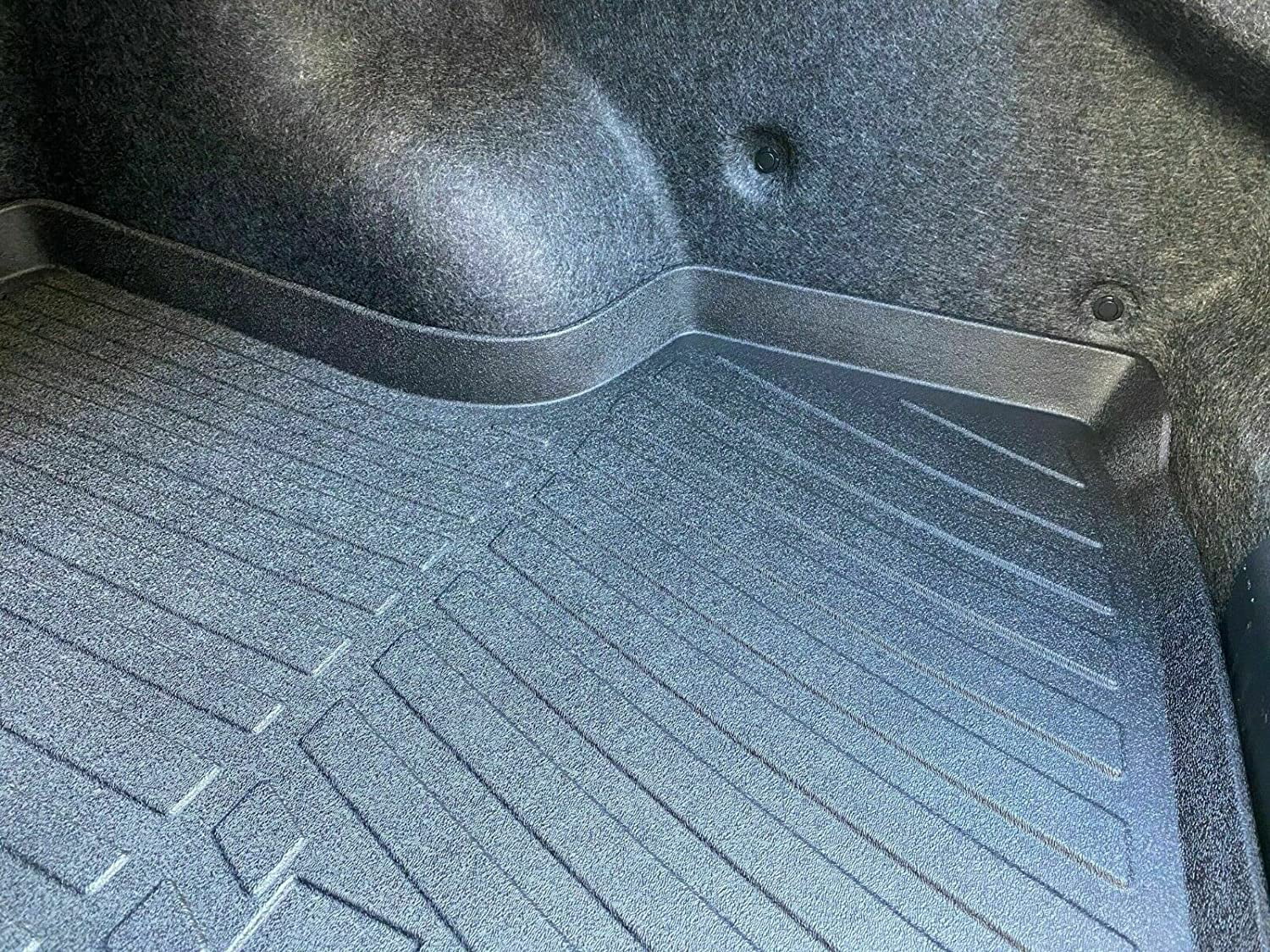 EACCESSORIES EA Cargo Liner – Trunk Mat for Nissan Altima 2013-2023 – Weather-Resistant Trunk Mats for Cars with Raised Lip – Non-Slip Car Trunk Mat Rubber – Easy to Install – Laser Pre-Cut Design