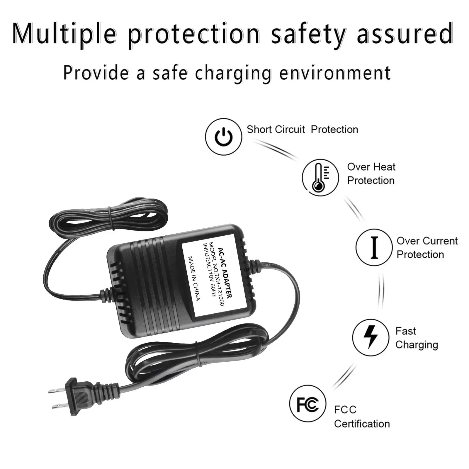 CJP-Geek AC to AC Adapter compatible for Harman Kardon No.: HK-02TA Power Supply Cord Cable Charger