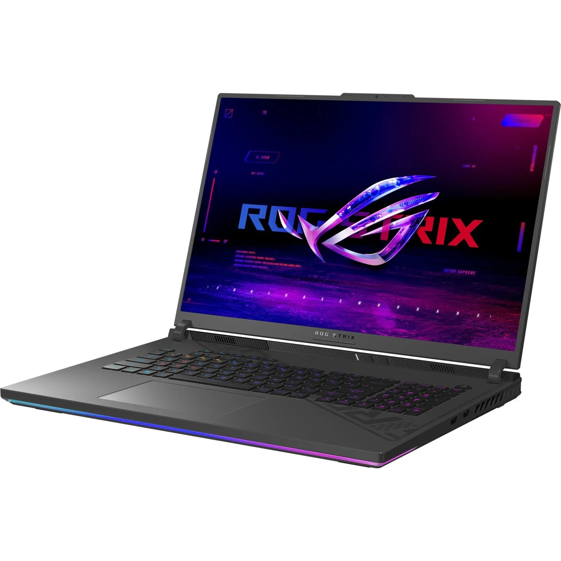 Asus ROG Strix G18 18" Gaming Portable PC, Microprocessor Core i9 i9-13980HX, NVIDIA GeForce RTX 4070 8 GB, 1TB SSD, Windows 11 Home, G814JI-CS94