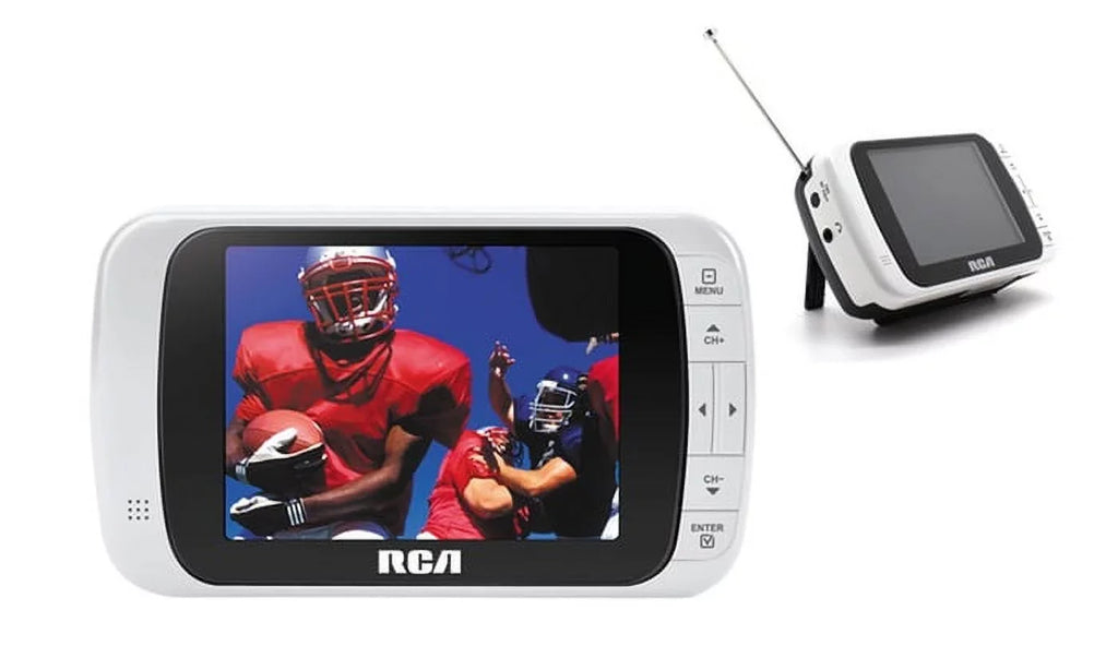 RCA DHT235 WHITE Mini 3.5" Portable LCD TV