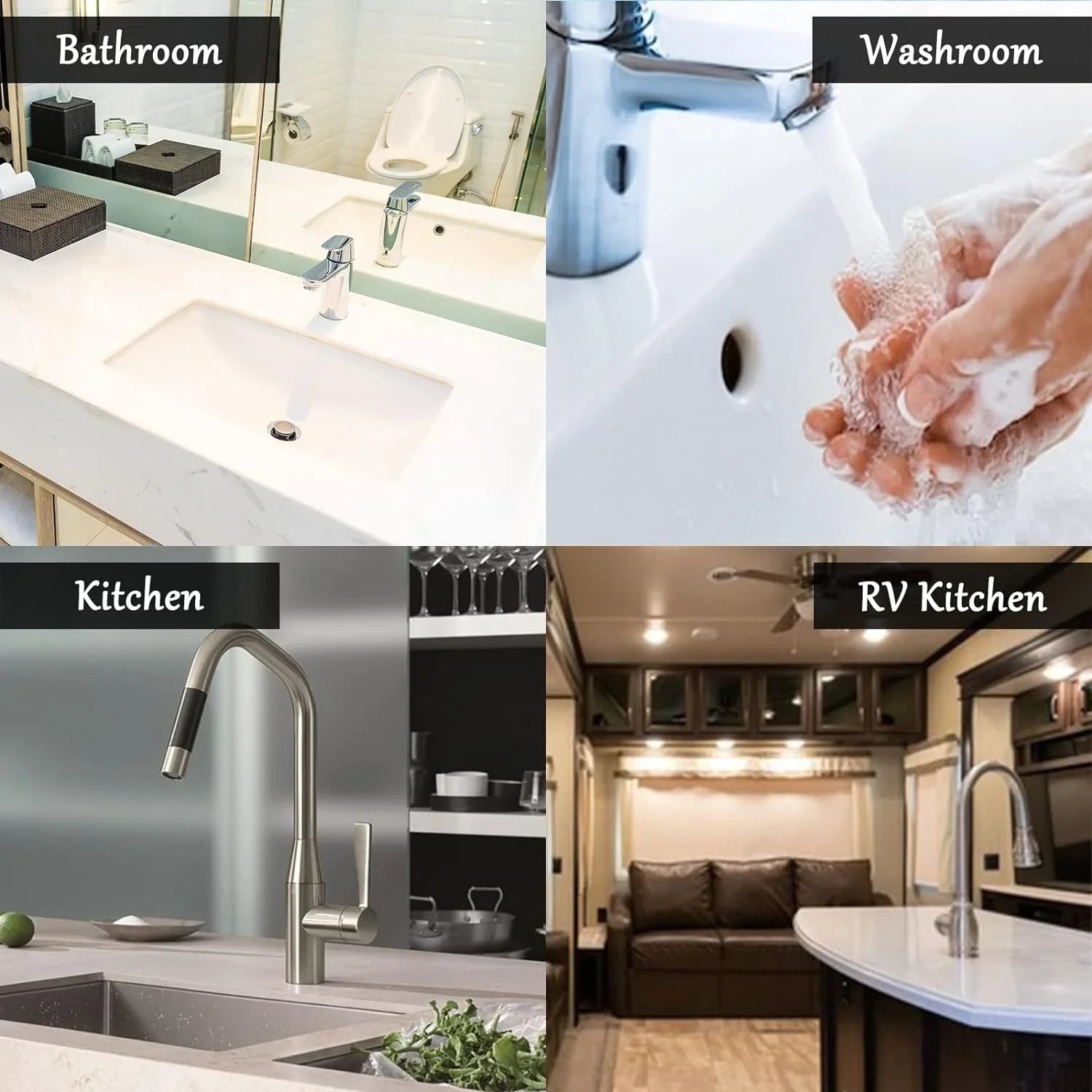 Bestwell 3PCS Faucet Absorbent Mat, Sea Beach Starfishes Summer Washable Sink Splash Guard Drip Catcher, Kitchen Bath Countertop Sinkmat Microfiber Drying Mats