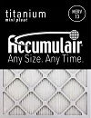 Accumulair Titanium 20x32x1 Allergen Reduction Air Filters (4 Pack)