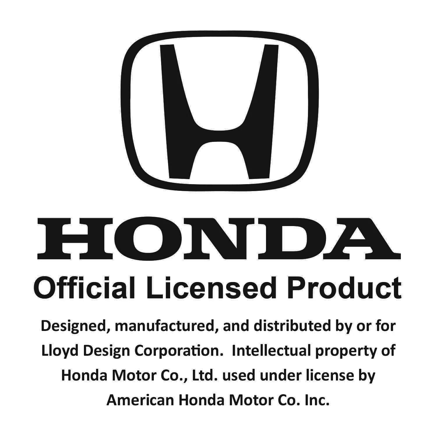 Lloyd Mats Custom Fit Floor Mats for Honda Accord LogoMat Sedan 2008-2012 Trunk Black
