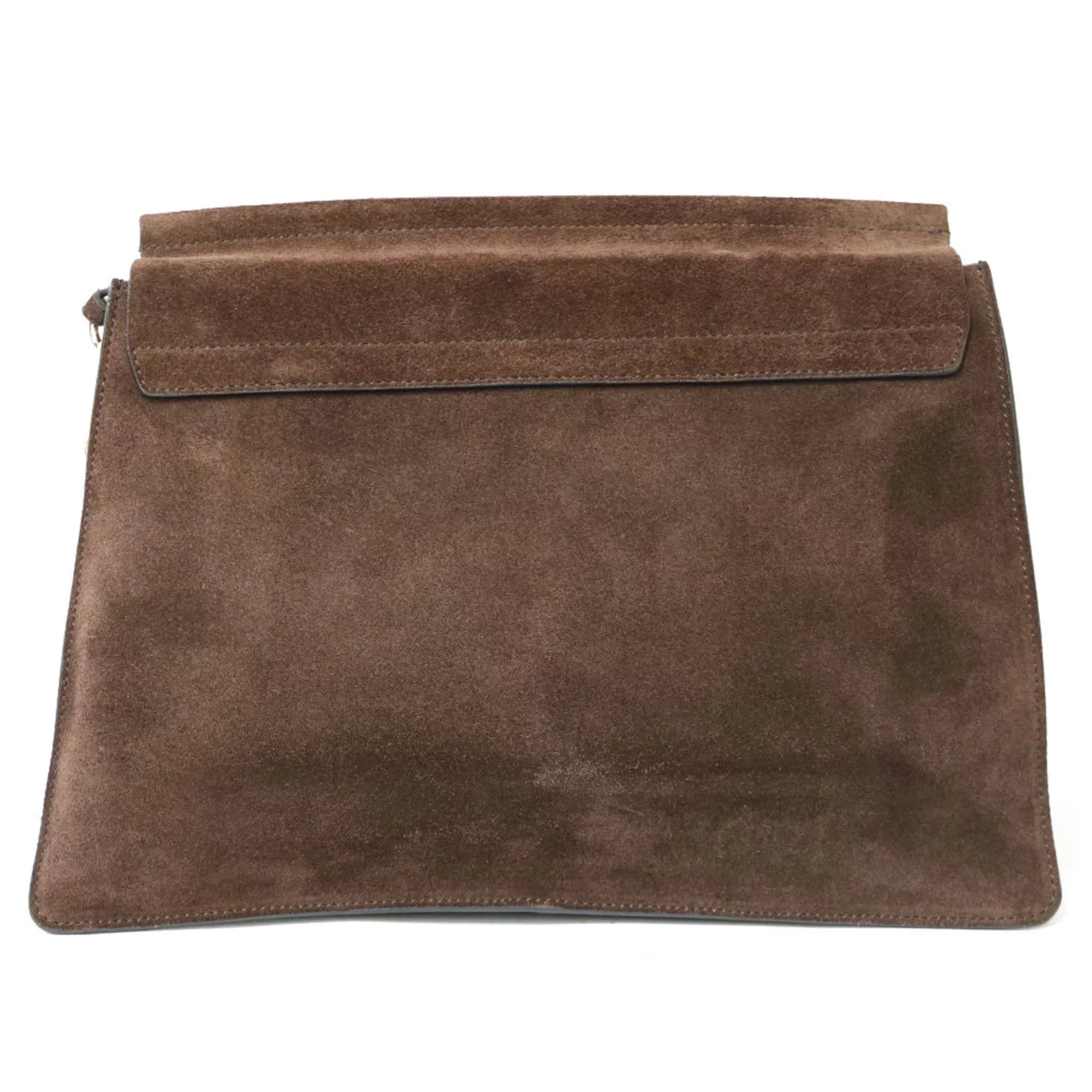 Pre-Owned Chloé Chloe Shoulder Bag Brown Ladies (Fair)