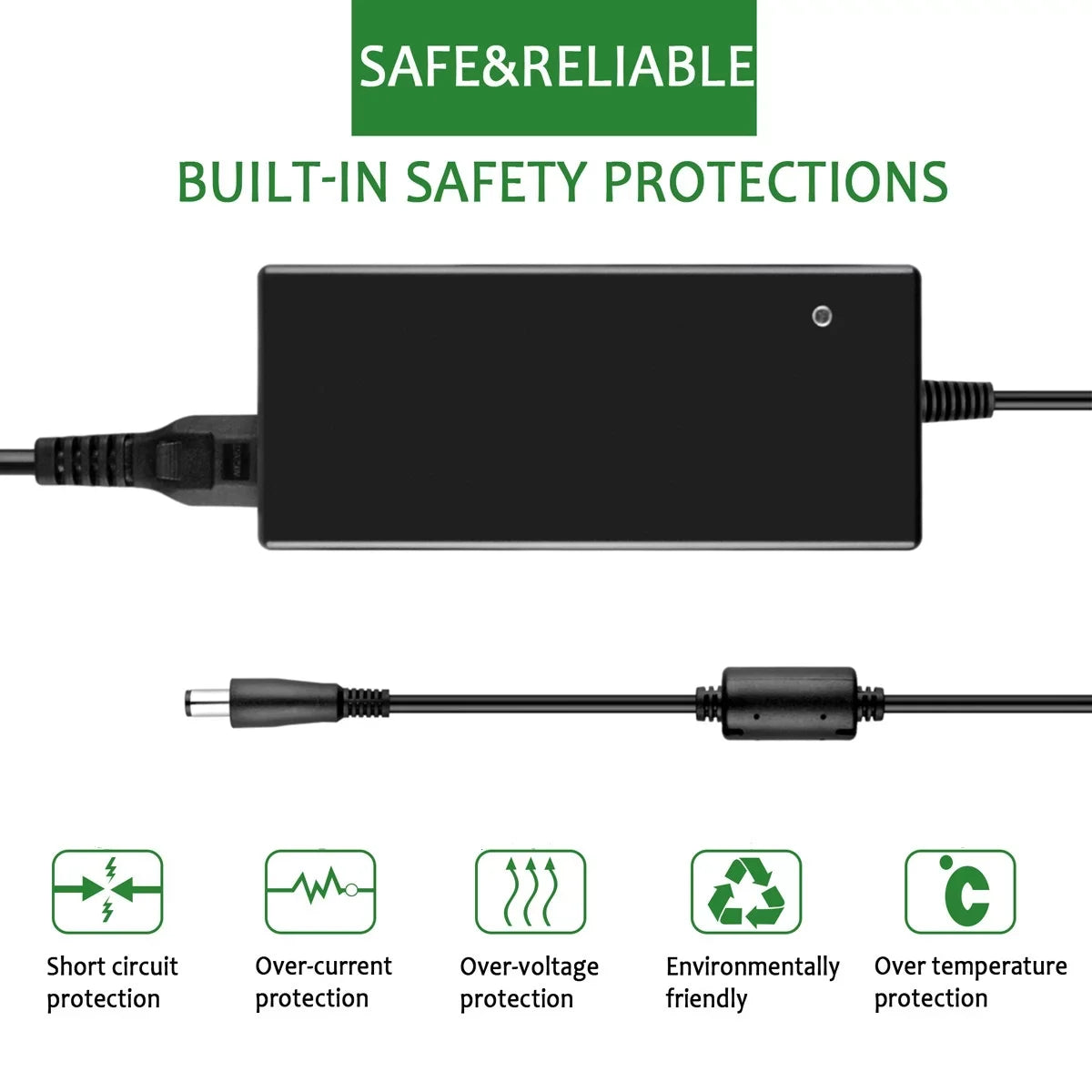 KONKIN BOO Compatible AC DC Adapter Replacement for Panasonic CF-532JCZYCM CF-532LCZACM Toughbook i5-4310U Power