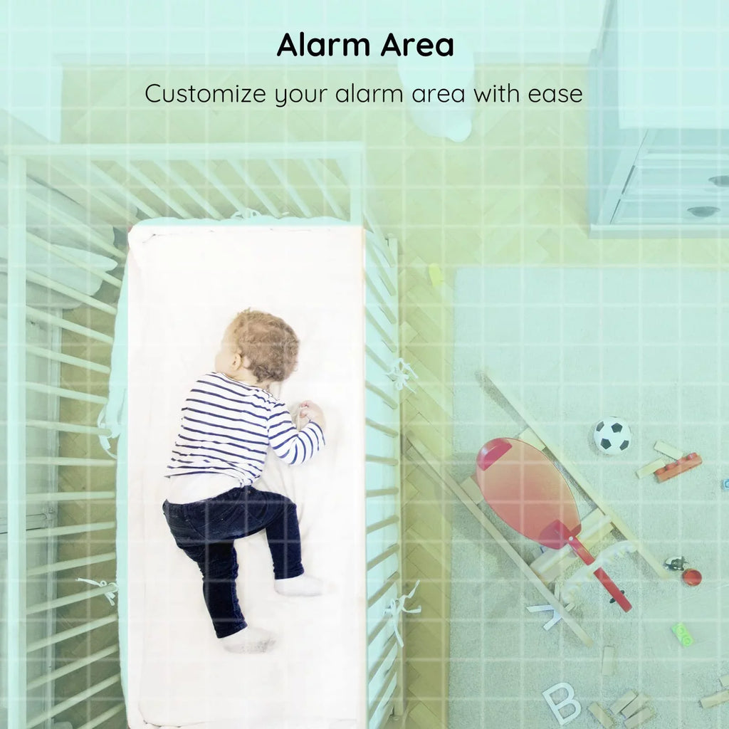 BOIFUN Video Baby Monitor with Remote Pan-Tilt-Zoom, 1080P, Motion Detection & Auto Track, 300M Long Range, APP, Night Vision, 5'' Smart Baby Monitor with Camera and Two-way Audio