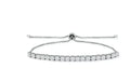 Giani Bernini Sterling Silver Cubic Zirconia Bolo Bracelet