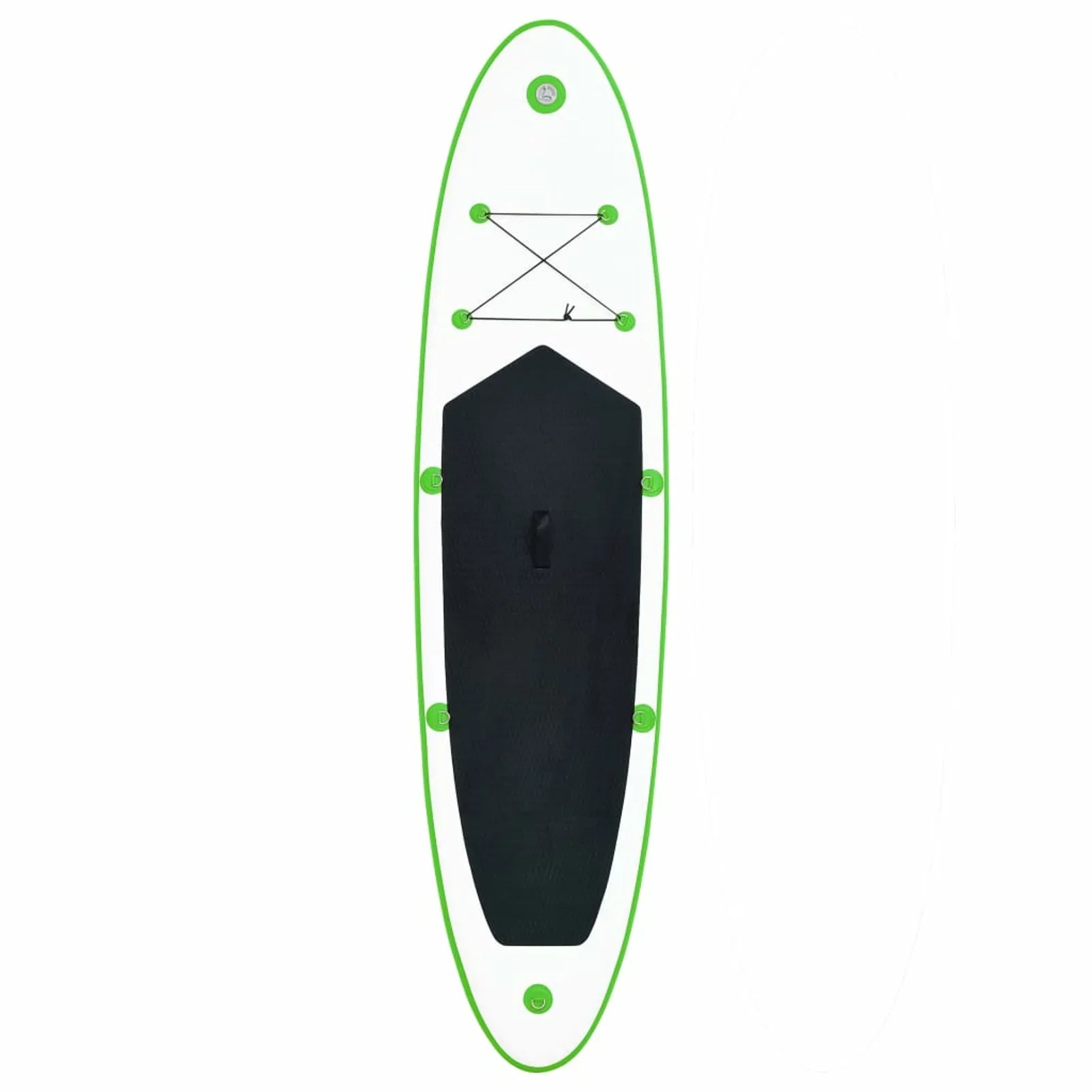 Carevas Inflatable Paddleboard Set Green and White