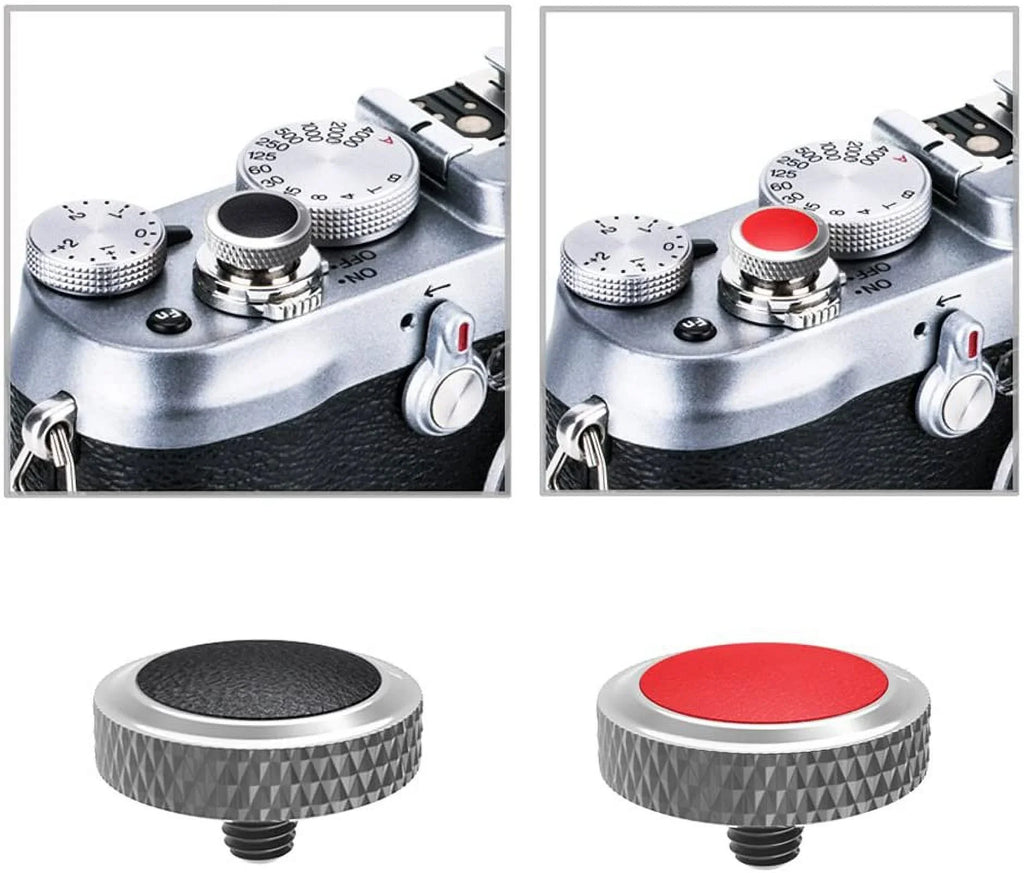 JJC Camera Soft Release Button, Shutter Button for Fuji Fujifilm X-T5 X-T4 X-T3 X-T30 X-T30 II X-T20 X-PRO3 X100V X100F
