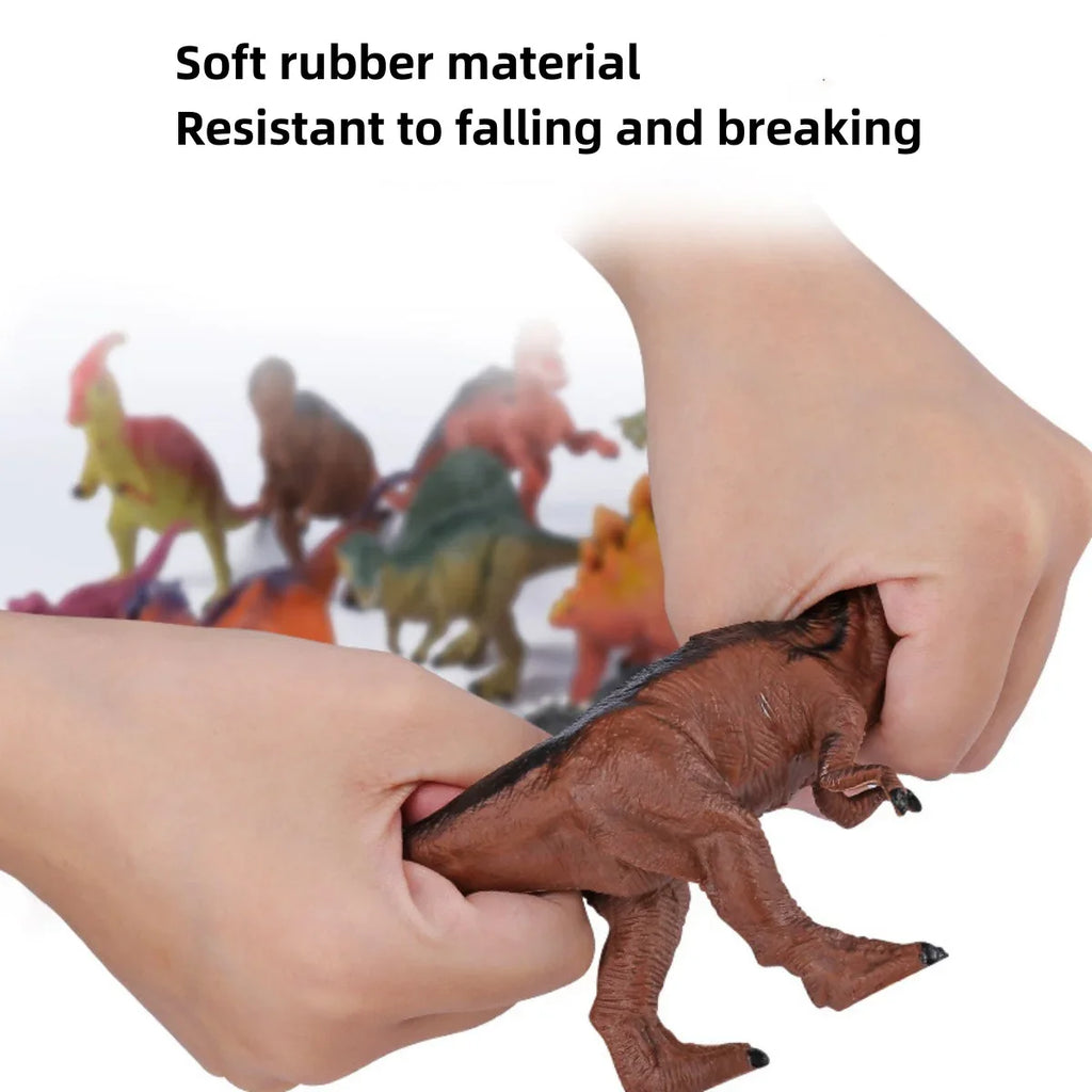 Imoment Jumbo Dinosaur Toys for Kids,Large T-Rex Toys for Dinosaur Lovers, Dinosaur Toys for Boys Girls Kids 3-7 Years Old,68PCS