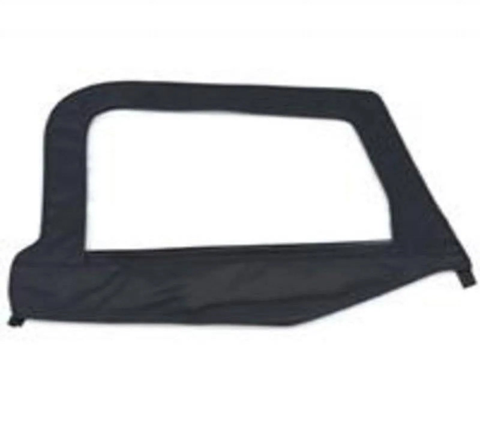 Smittybilt 1997-2006 Fits Jeep Wrangler TJ Soft Top Door Skin With Frame Passenger Side Black Diamond 79535