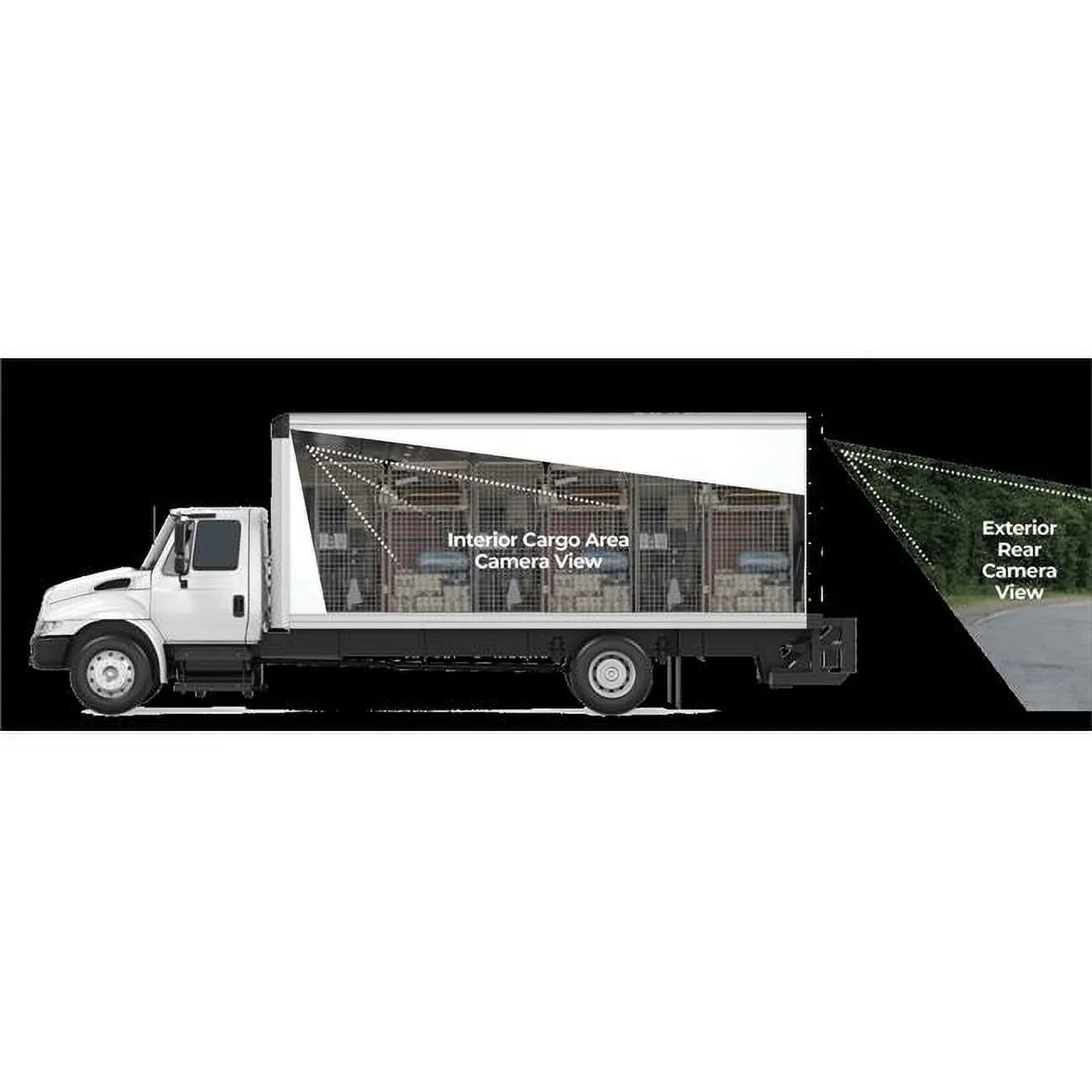 Brandmotion BRMFVMR-1160 Fullvue Cargo Camera Mirror System