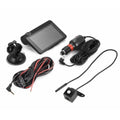 XBTCLXEBCO 4" 3 Lens HD 1080P Car DVR Rearview Video Dash Cam Recorder Camera G-sensor