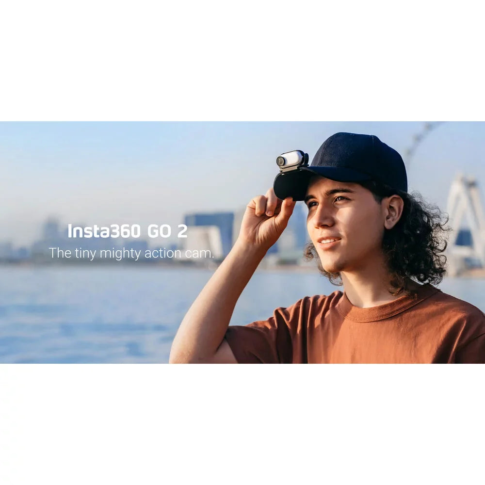 Insta360 GO 2 Digital Camcorder, LCD Screen, High Dynamic Range (HDR), 3K, White