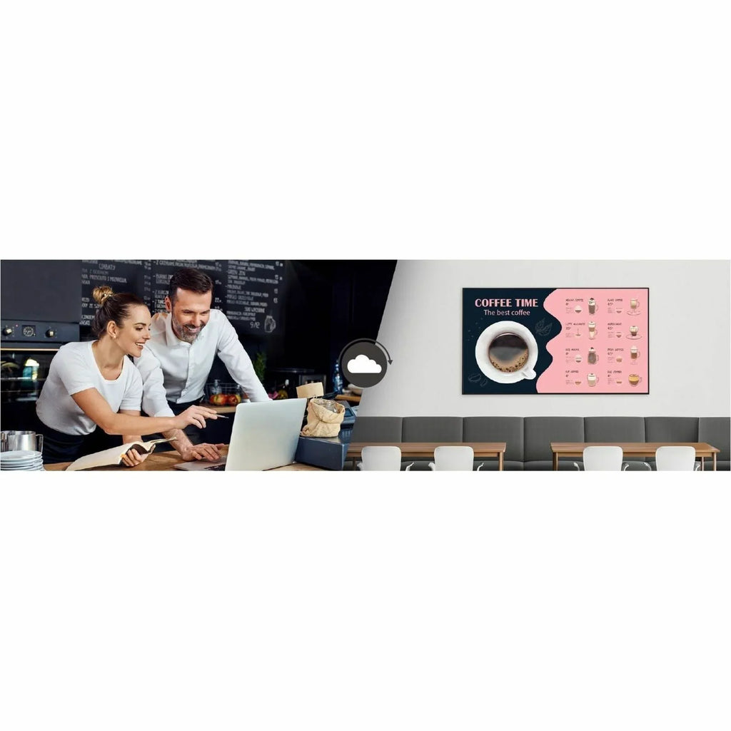LG Electronics - 43UH5N-E - LG 43UH5N-E UHD Signage Screen - 43 LCD - In-plane Switching (IPS) Technology - 24 Hours/7 Days Operation - 16 GB - 3840 x 2160 - Edge LED - 500 Nit - 2160p - HDMI - USB -