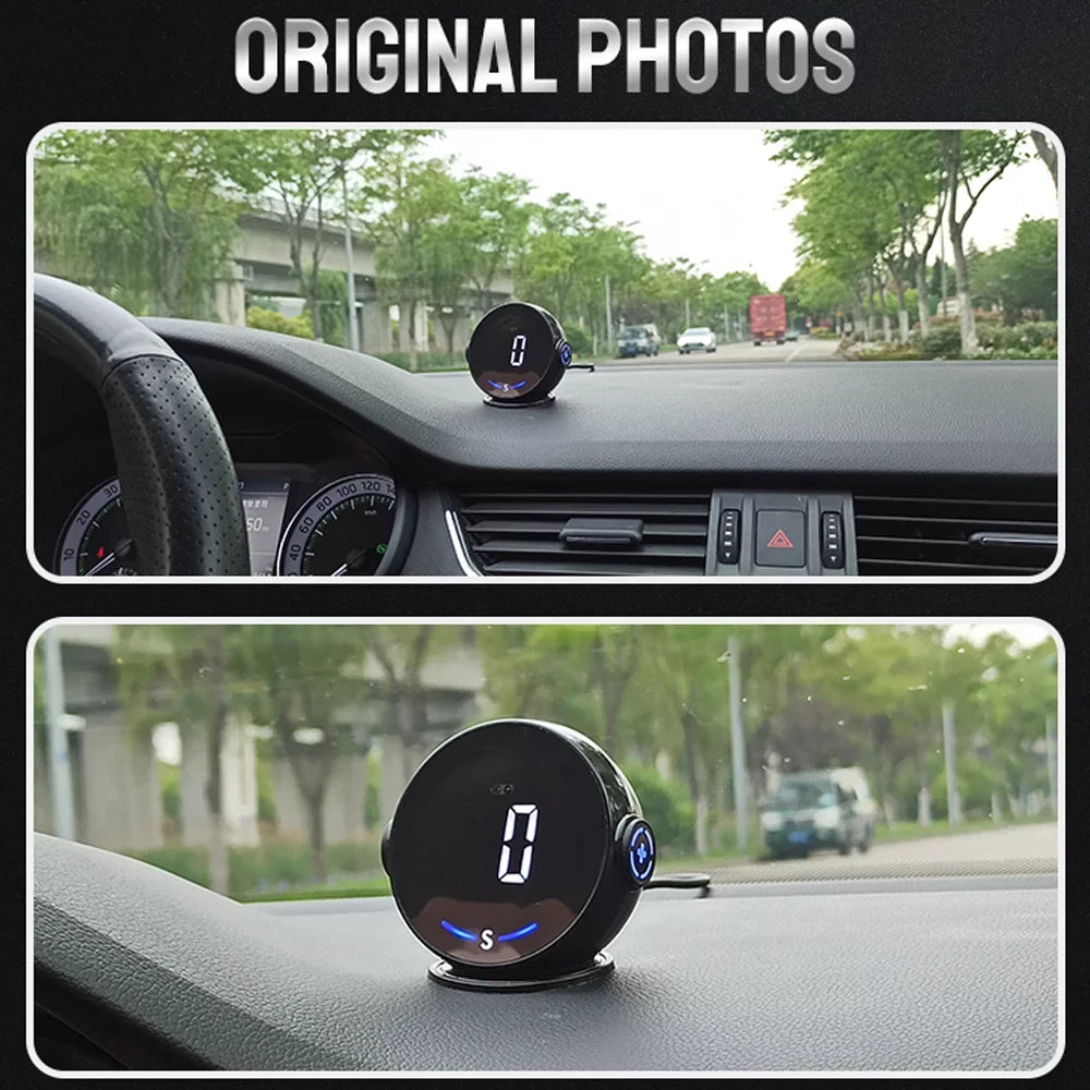 Digital Car GPS Speedometer H600G - Accurate Speed and Altitude Meter with Head-Up Panel - Enhance Your Driving Experience with Global Positioning System