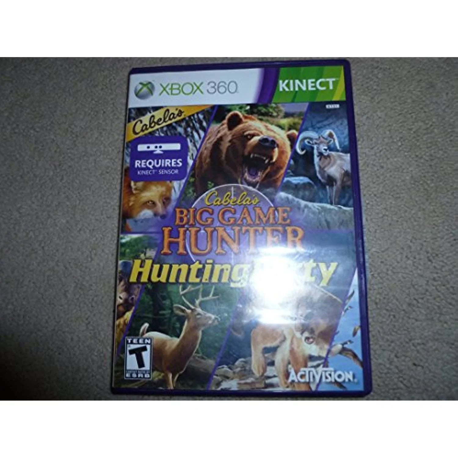 Cabelas Big Game Hunter: Hunting Party Xbox 360 Video Game Kinect Game Only
