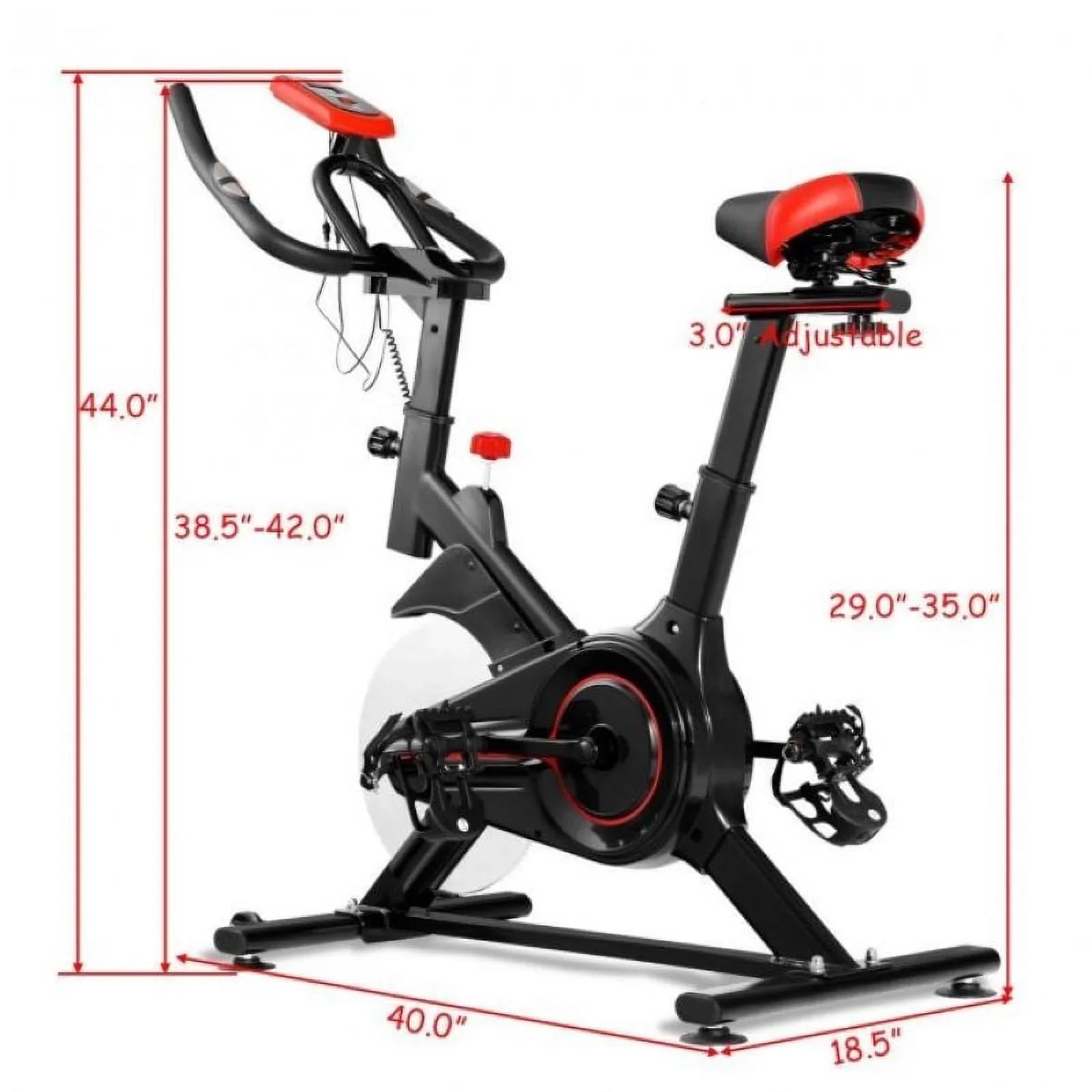 With Heart Rate Sensor and LCD Screen  Sports Bicycle and  Fitness Experience