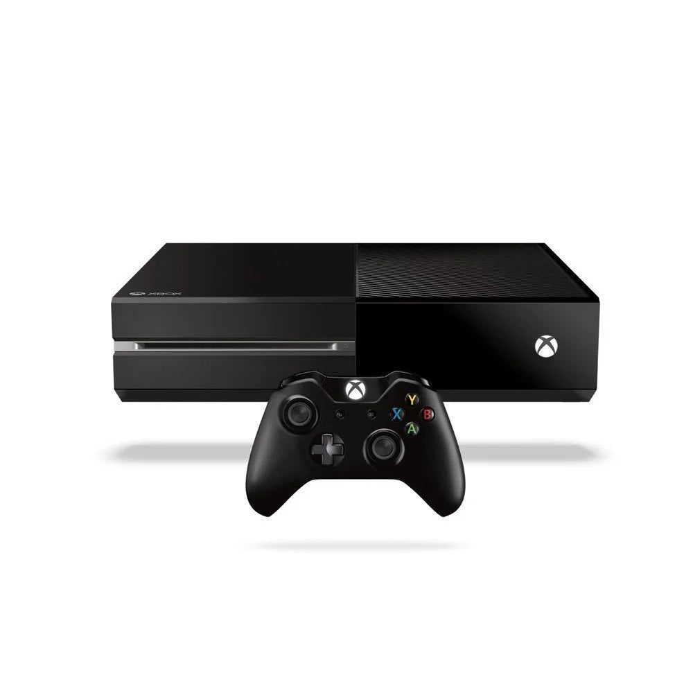 Pre-Owned Microsoft Xbox One Original 500GB Gaming Console Black HDMI Cable 2 Controller Included With Call of Duty Ghosts Game BOLT AXTION Bundle (Refurbished: Like New)