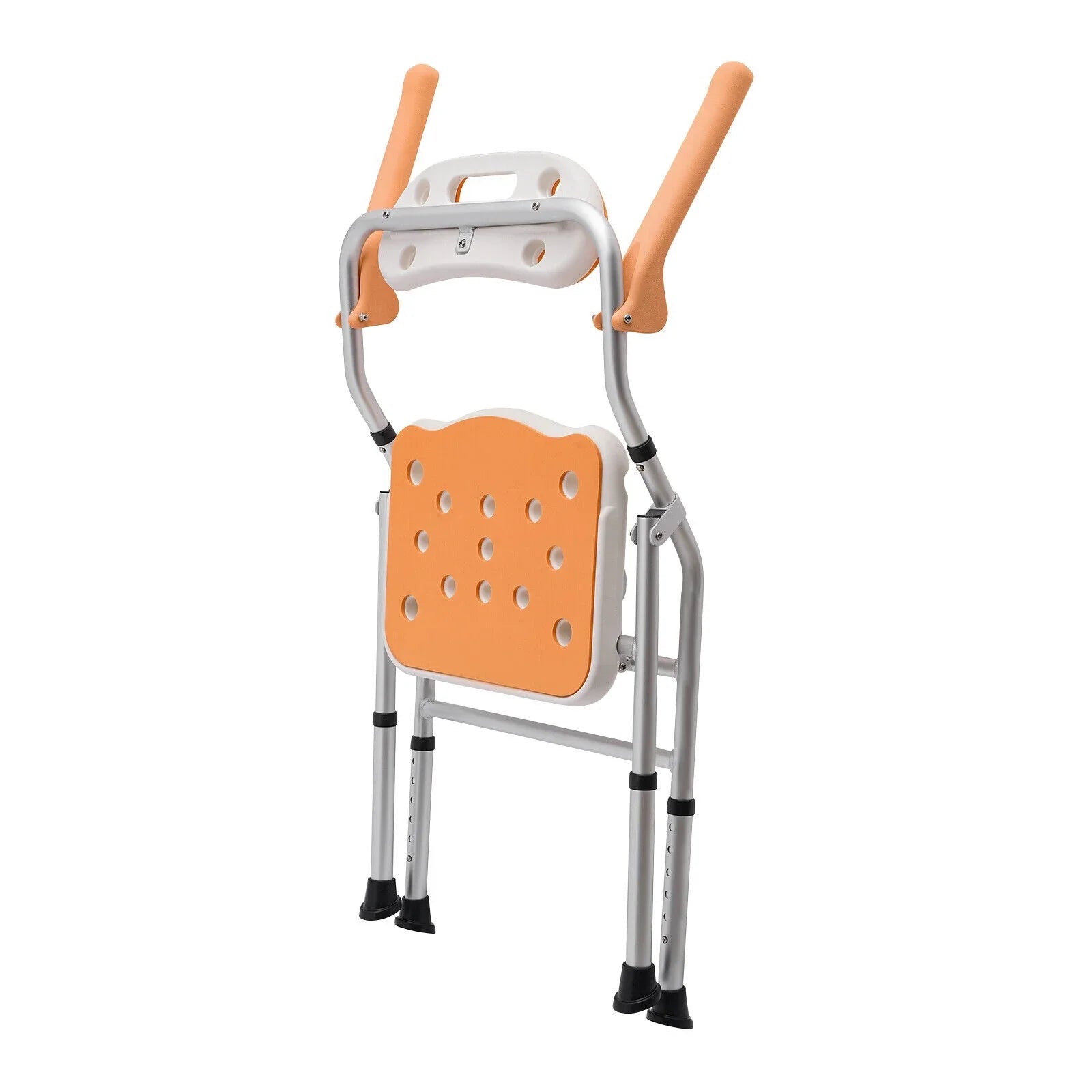 330lb Shower Stool Seat Tub Bench Folding Bath Chair for Seniors Handicap Adults
