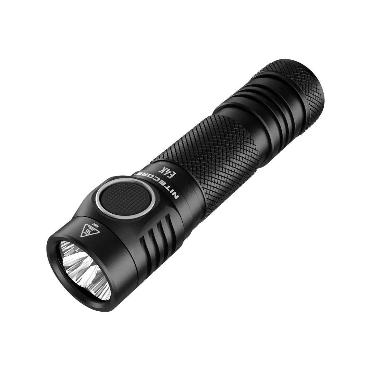 Combo: NITECORE E4K Next generation Flashlight - 4400 Lumens w/NL2150HPi  and  NL2150HPR Batteries +UMS2 Intelligent Charger  and  Eco-Sensa USB Cord