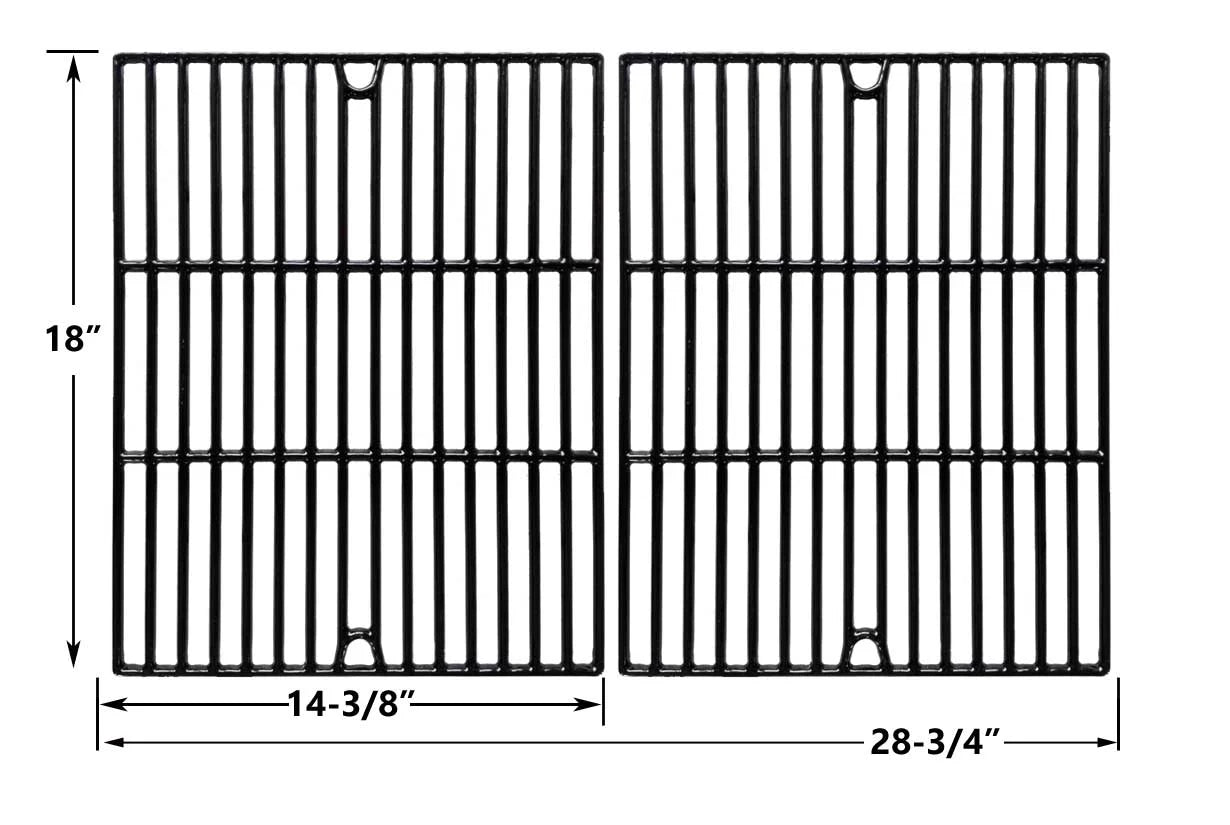 Replacement Grill Grids & Racks for Uniflame NSG3902B, Gas Models, Set of 2