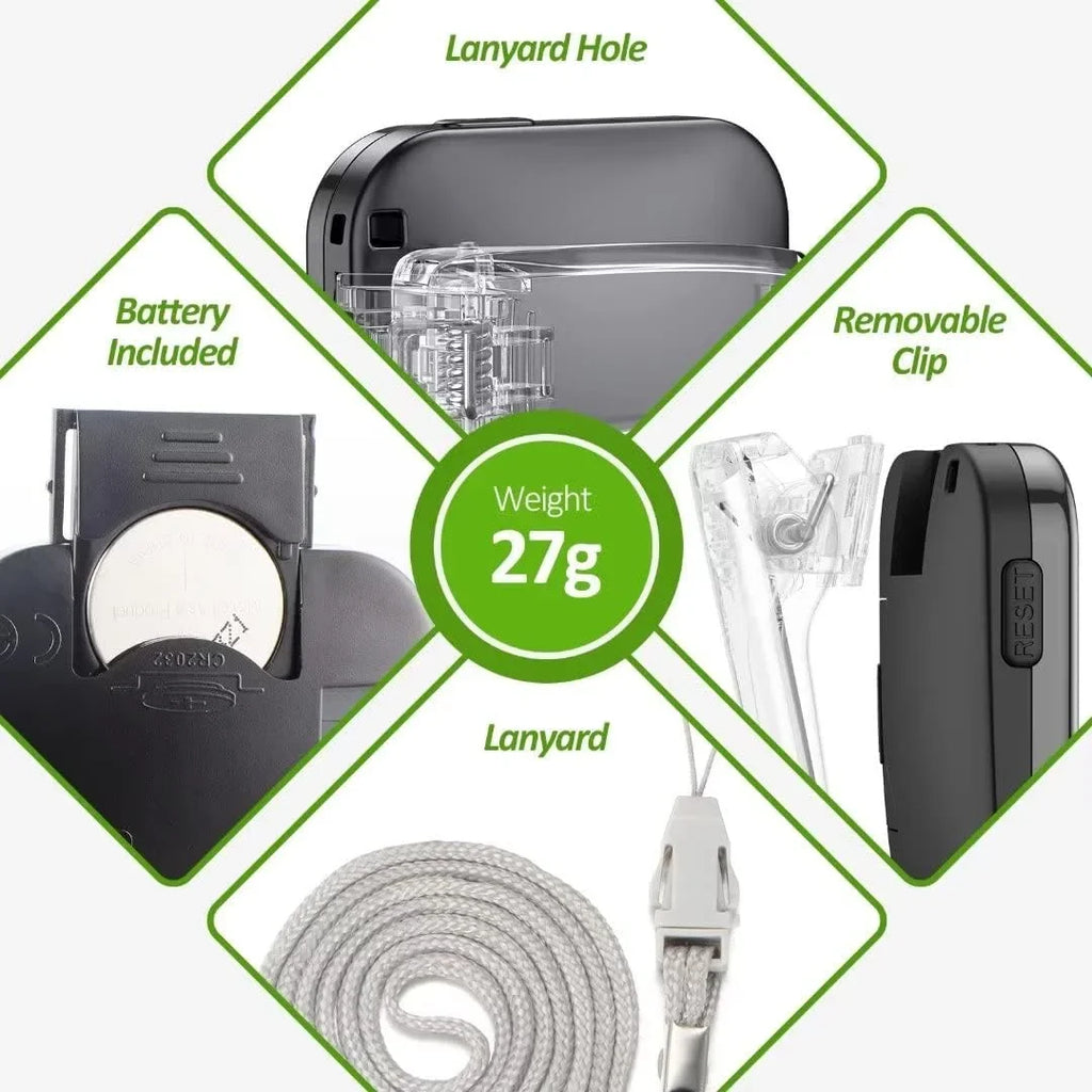 3D Pedometer for Walking, Simple Step Counter for Walking with Removable Clip and Lanyard, Accurate Pedometers for Steps, Step Tracker with Large Screen for Men Women and Kids