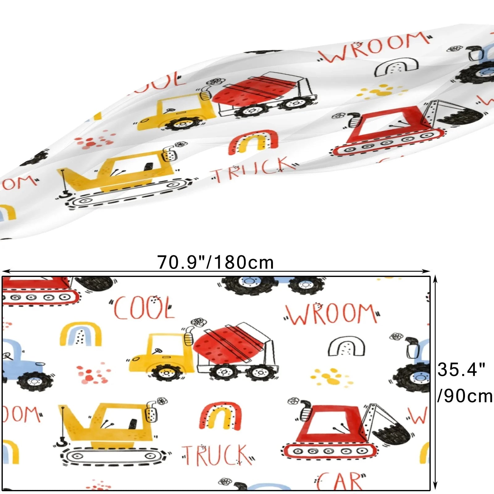 FREEAMG Building Equipment Silk Long Scarf for Women Large Oblong Sunscreen Shawls Wraps Neck Headscarf Hair Wraps Gift Packed
