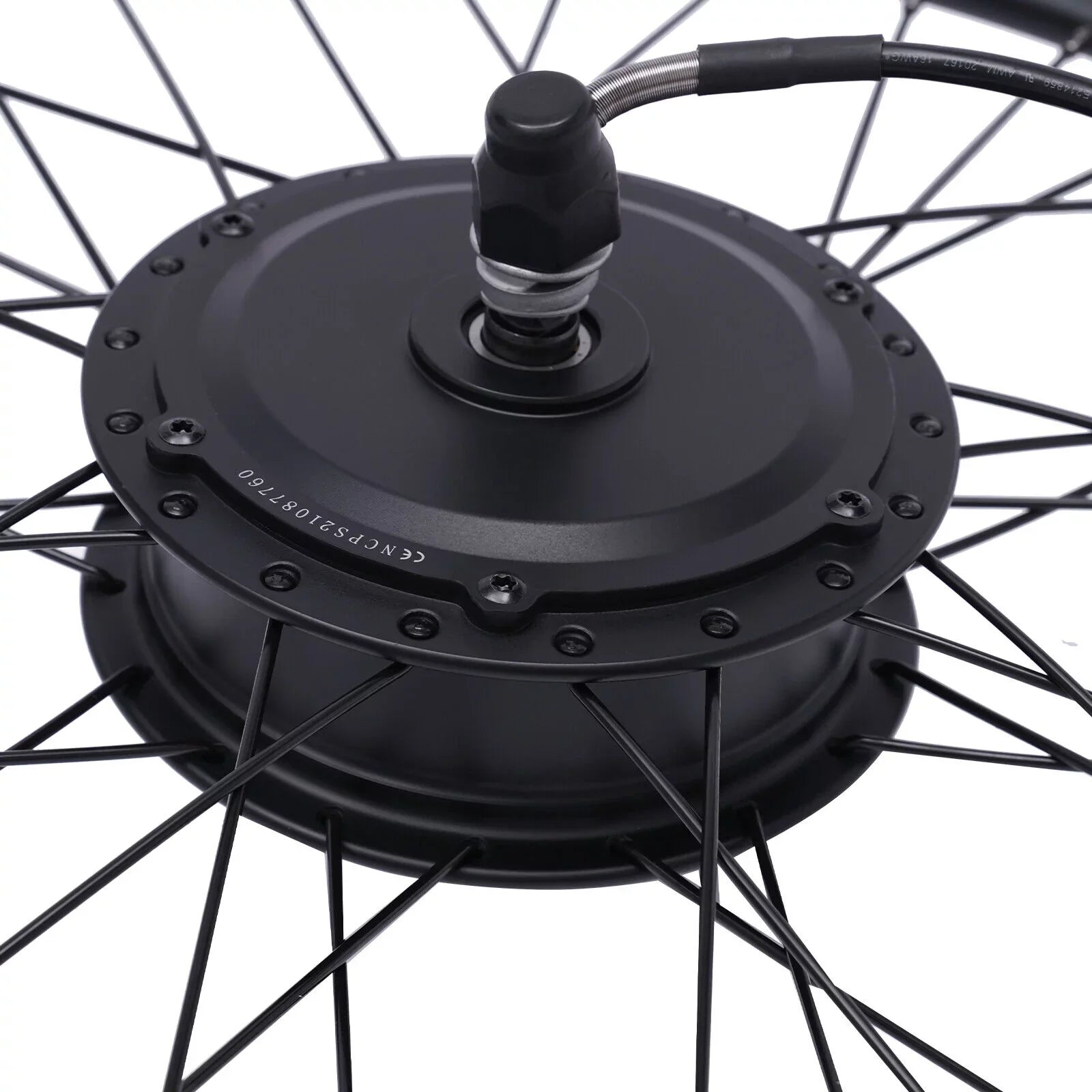 DENEST 27.5" E-Bike Front Wheel Hub Motor Electric Bicycle Motor Conversion Kit 500W 36V