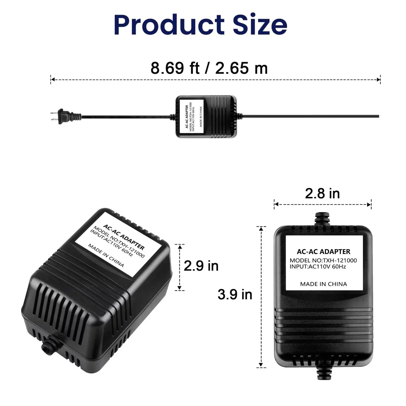 CJP-Geek AC to AC Adapter compatible for Harman Kardon No.: HK-02TA Power Supply Cord Cable Charger